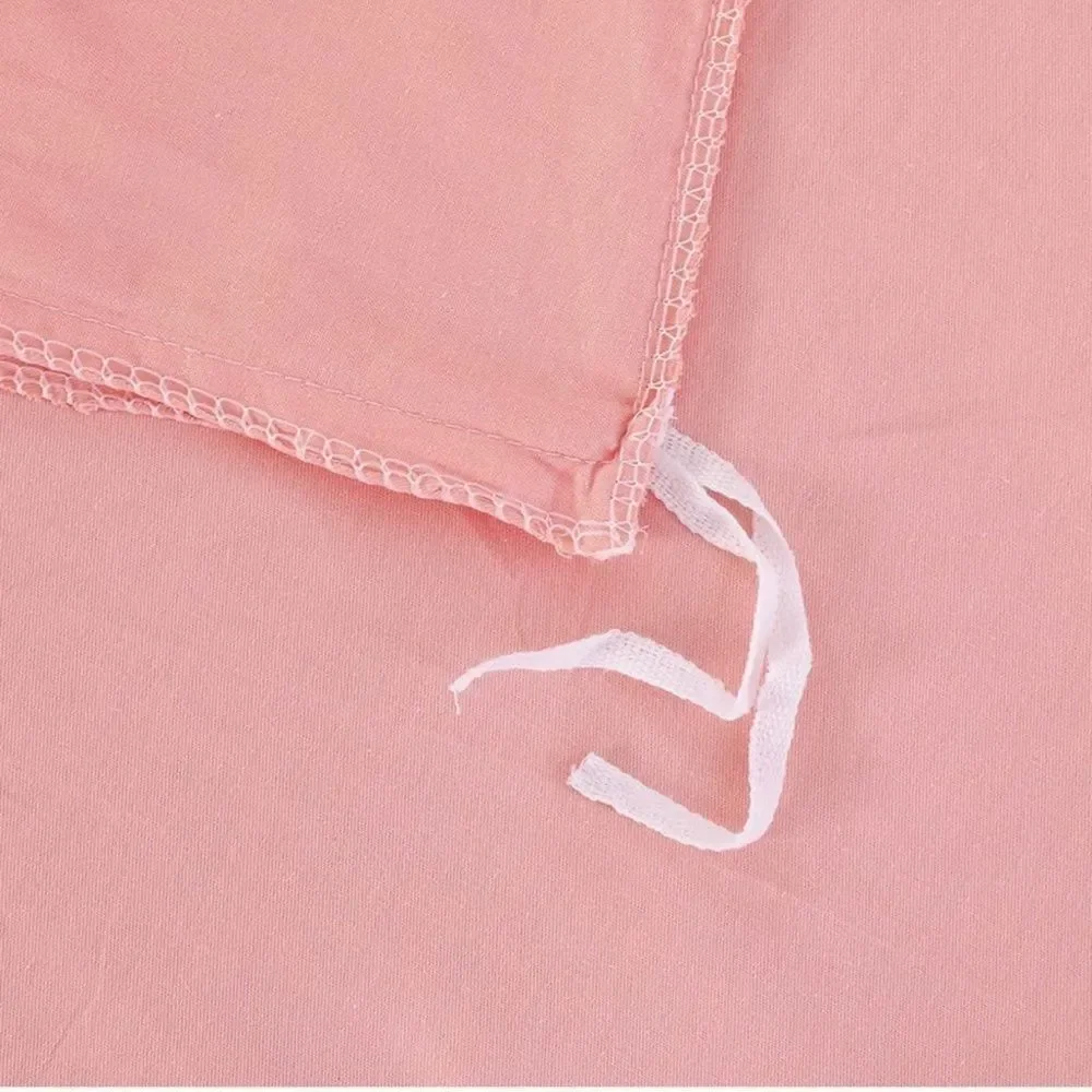 100% Cotton Duvet Cover Set,Ultra Soft with Zipper Closure ＆ Corner Ties